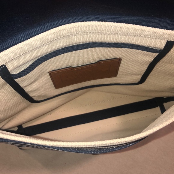 COACH Striped Crossbody Purse - Picture 4 of 4